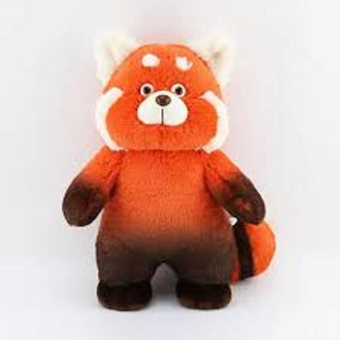 Plyšová panda červená 32cm
