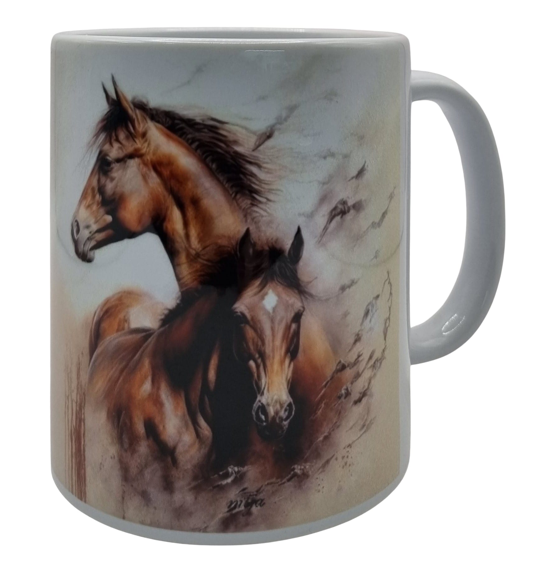 Hrnček keramický s potlačou KÔŇ 330ml