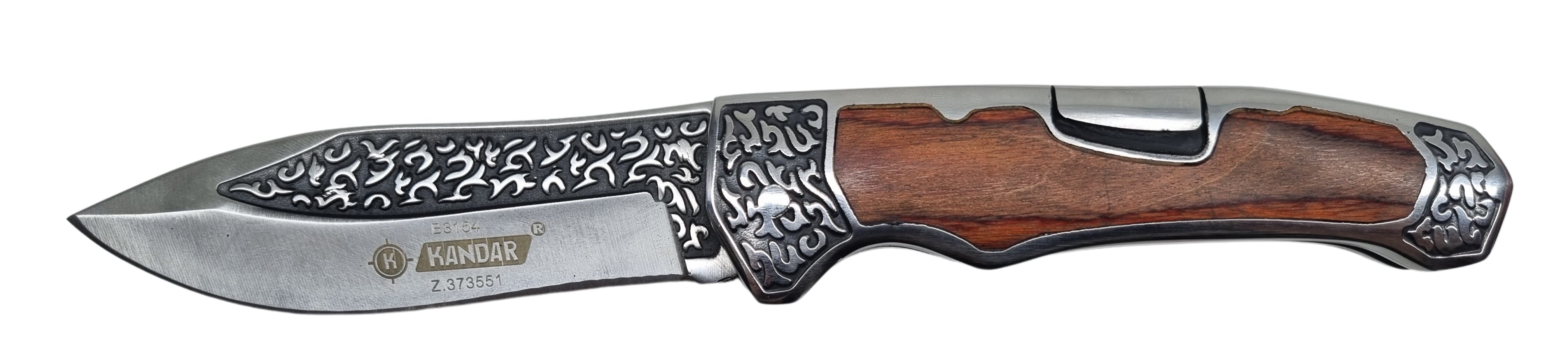 Kandar zatvárací vreckový nôž +klip 21cm/9cm
