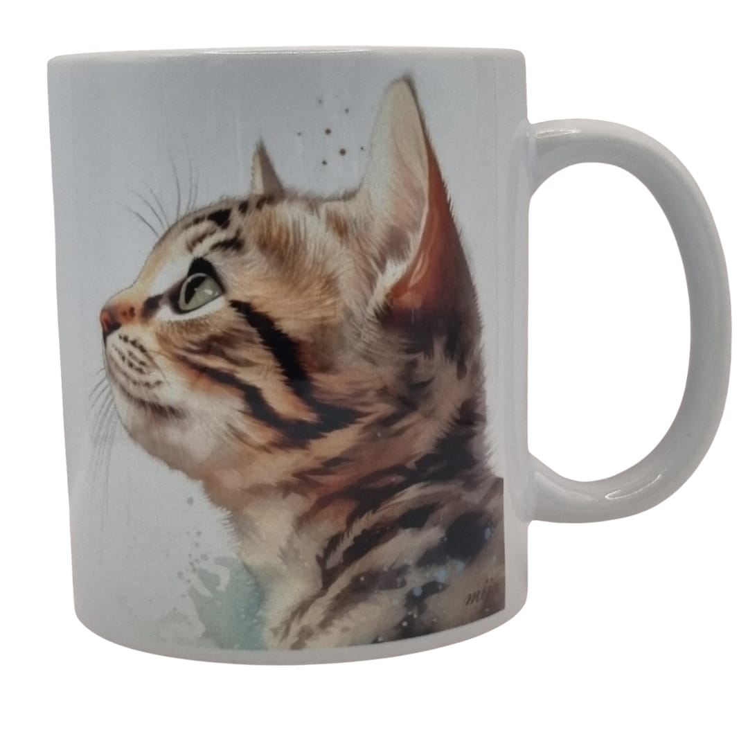 Hrnček keramický s potlačou  MAČKA 330ml