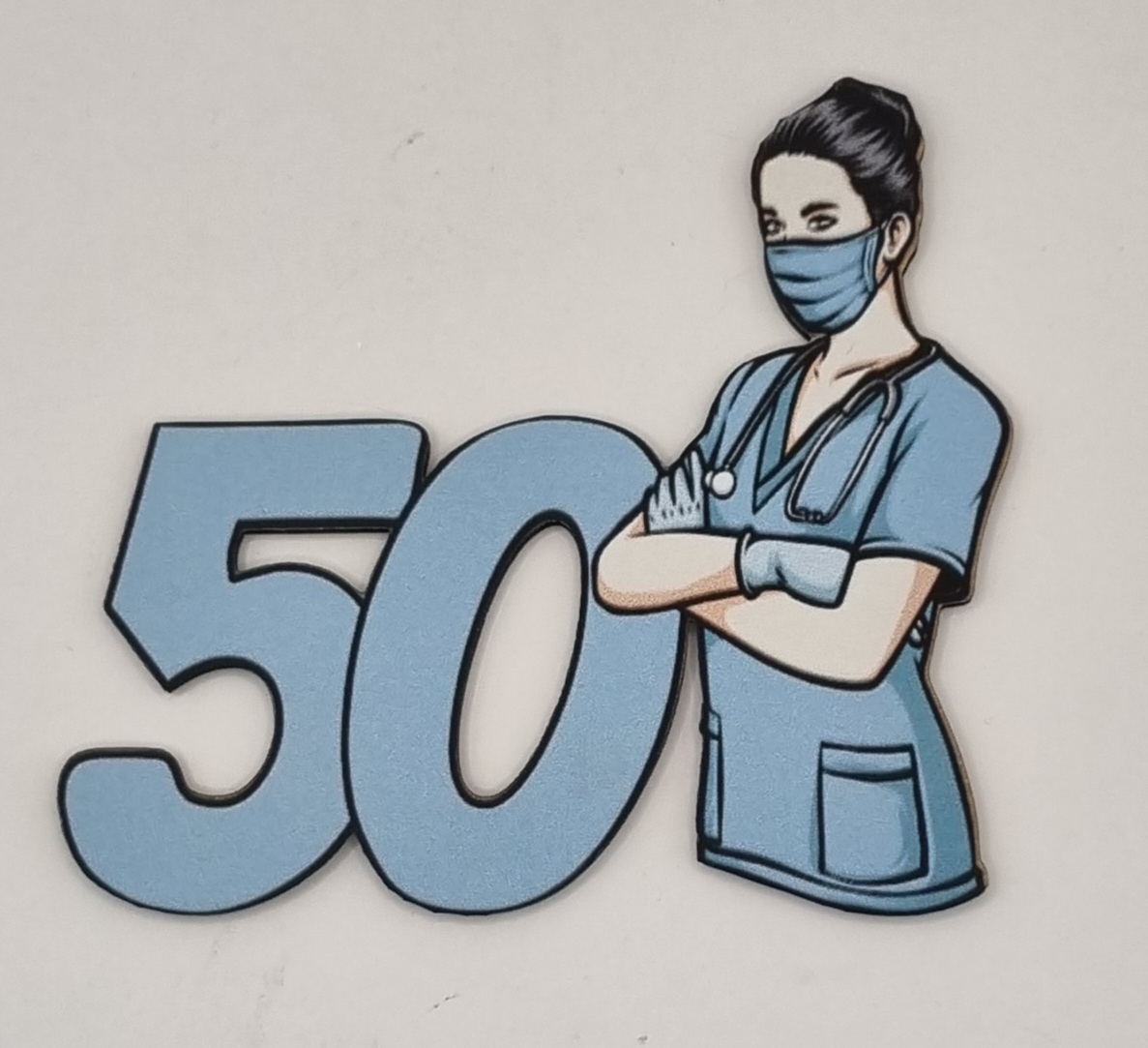 Zápich na tortu Lekárka 50