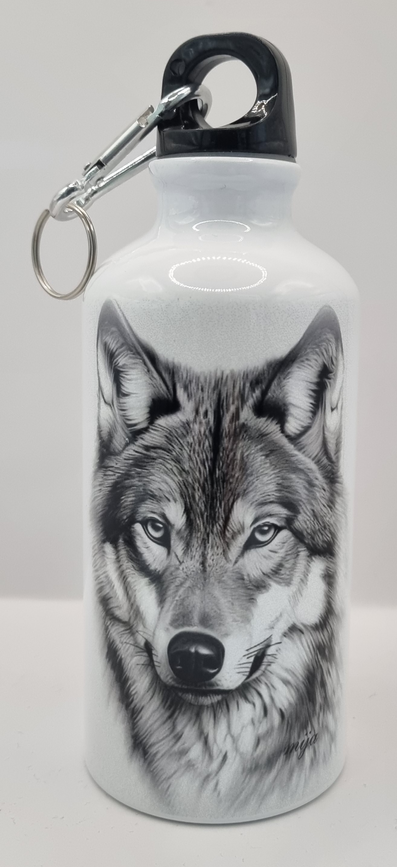 Turistická fľaša  motív Vlk 600ml