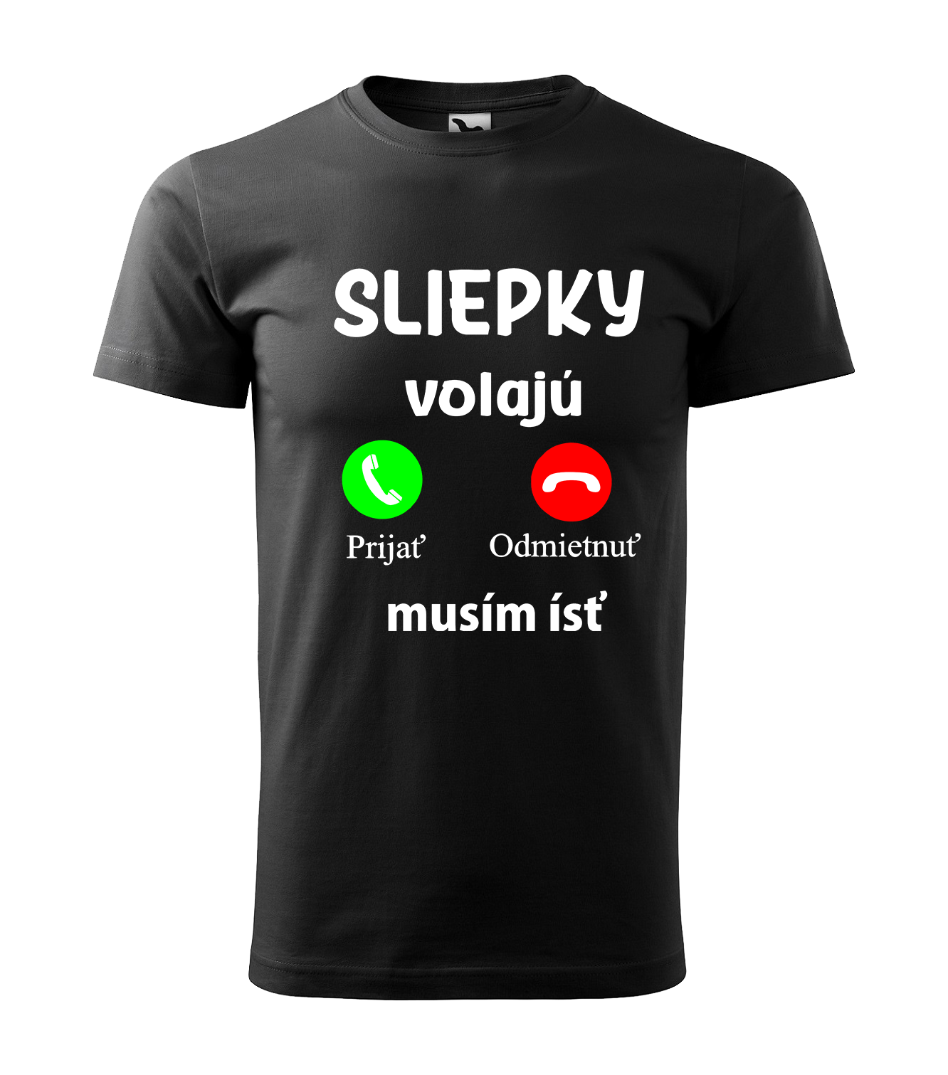 Tričko s motívom Sliepky volajú musím ísť