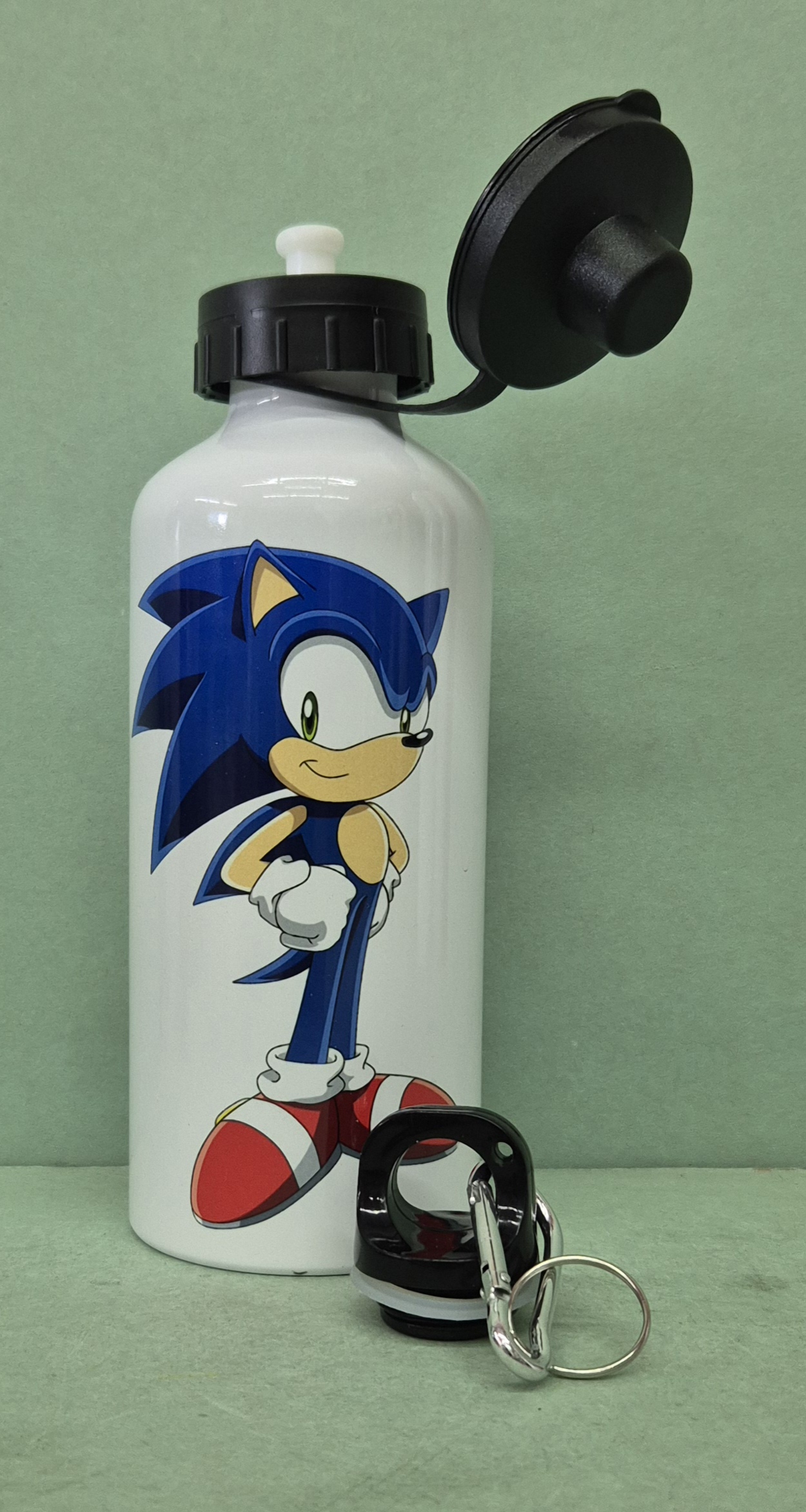 Fľaša s motívom  Ježko Sonic