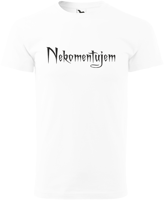 Tričko s motívom NEKOMENTUJEM