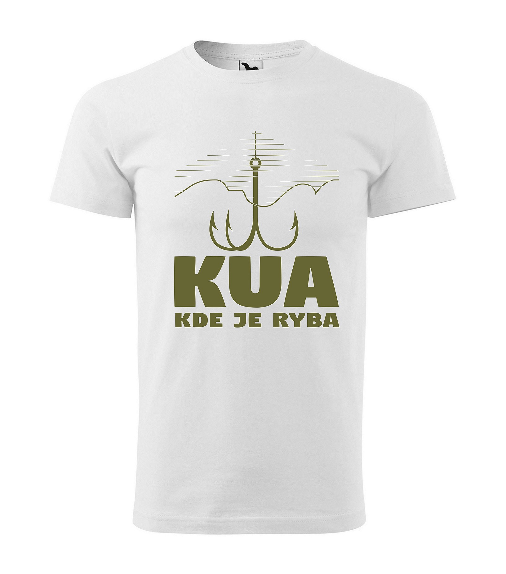 Tričko s motívom KUA kde je ryba