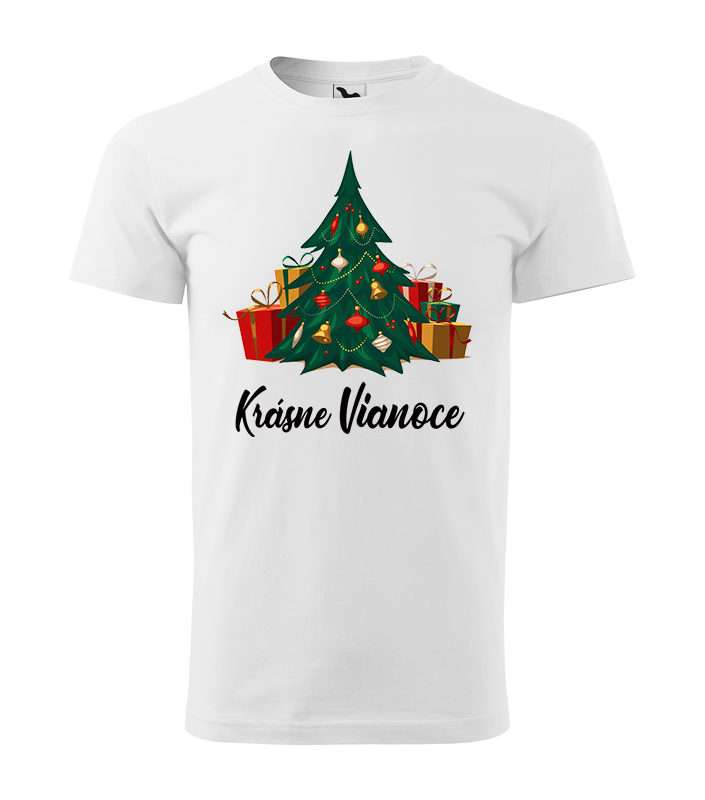 Tričko s vianočným motívom Krásne Vianoce