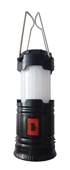 Lampa KEMP  čierna