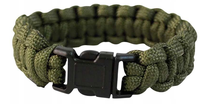 Paracord náramok + kresadlo, píšťalka