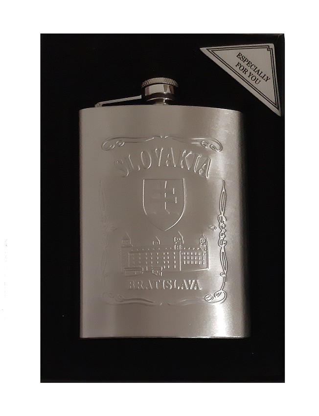 Fľaška s motívom Slovakia