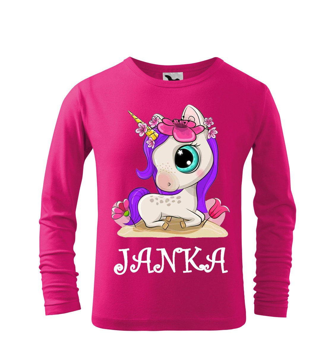 Tričko s rozprávkovým motívom Jednorožec F DR