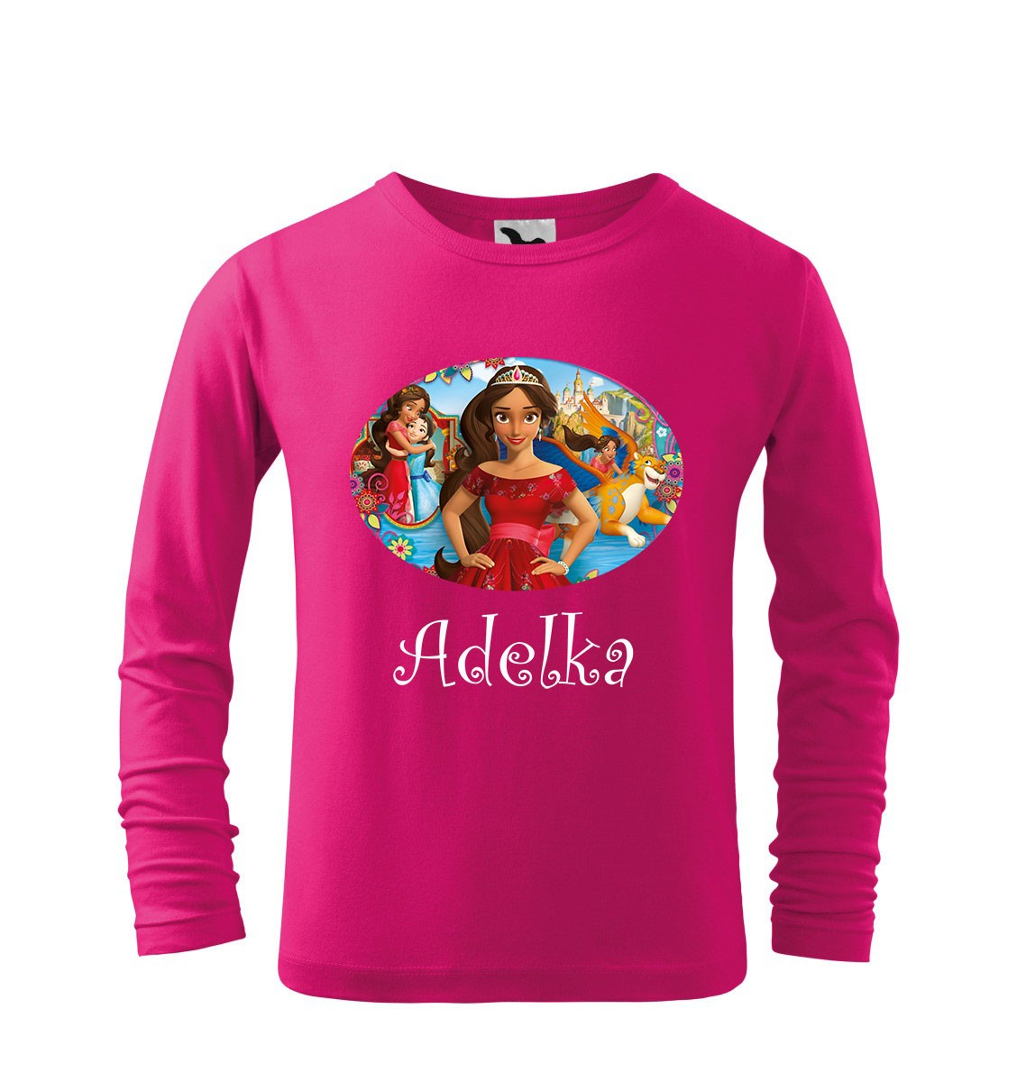 Tričko s rozprávkovým motívom Elena z Avaloru