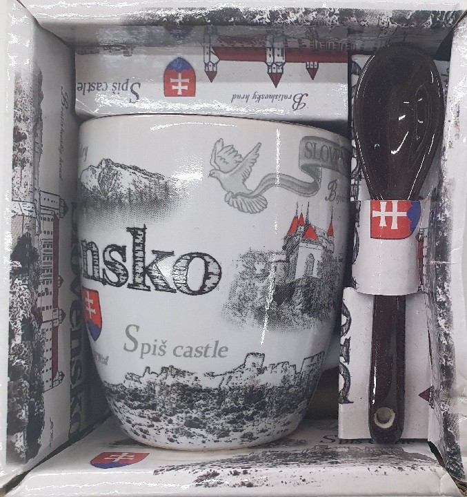 Šálka na kávu Slovensko 150ml