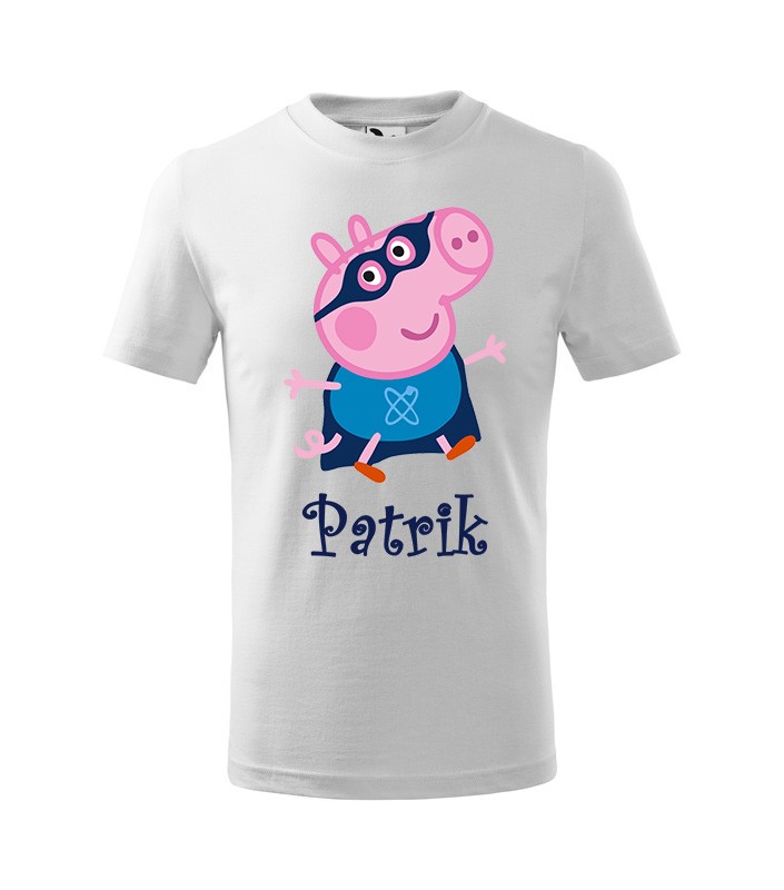 Tričko s motívom Prasiatko Peppa Tom