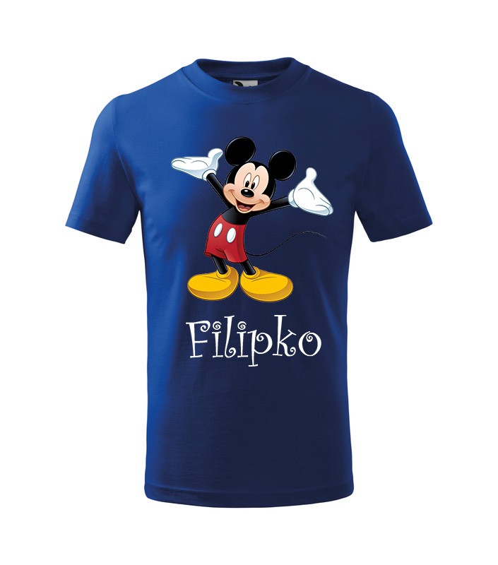 Tričko s rozprávkovým motívom Mickey Mouse