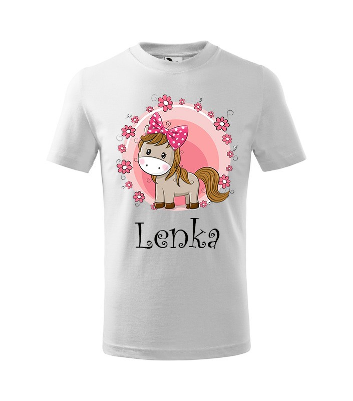 Tričko s rozprávkovým motívom Koník
