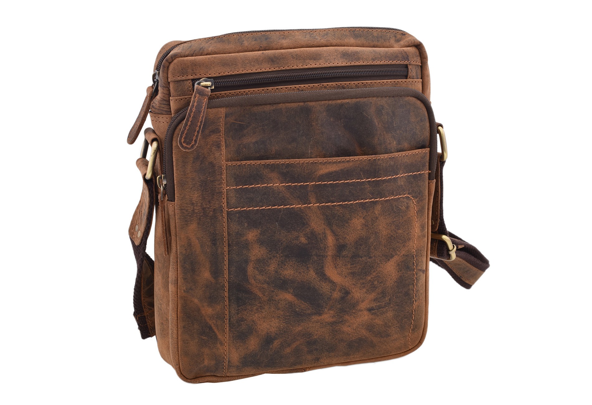 Pánska kožená taška crossbody 28/22cm