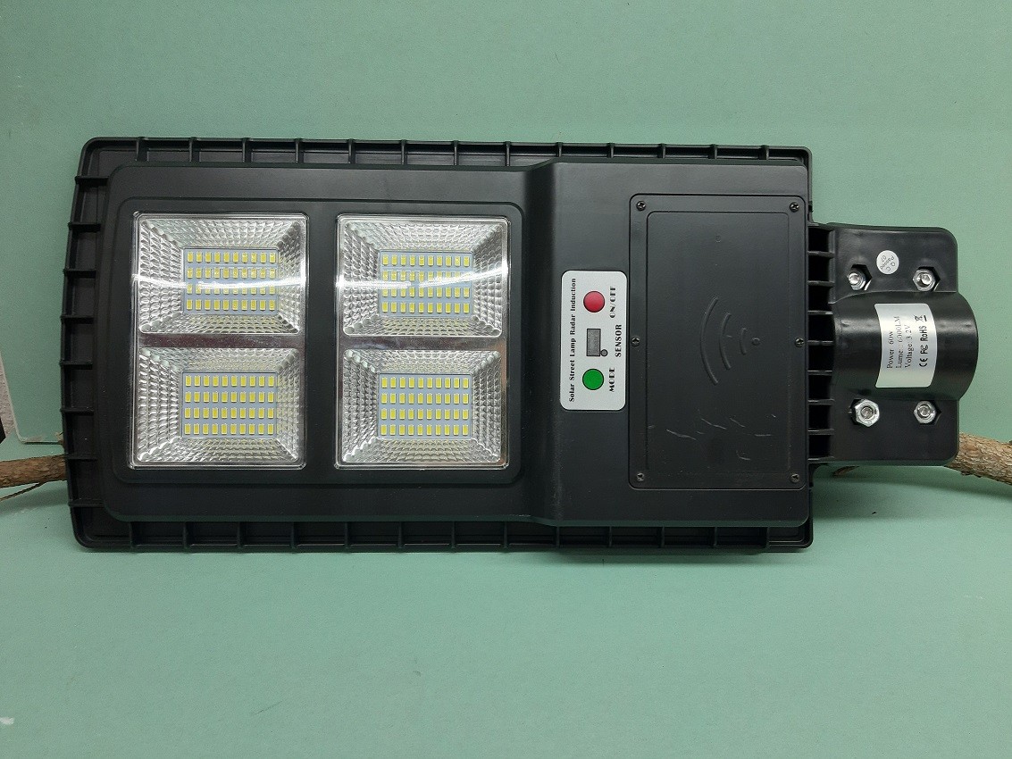LED solárne svetlo 60W