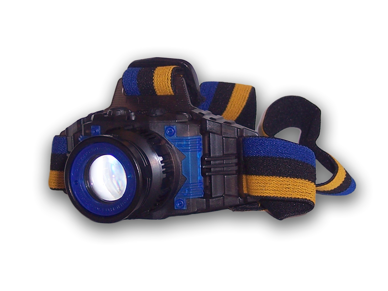 Čelovka nabíjacia headlamp 3 módy svietenia +zoom