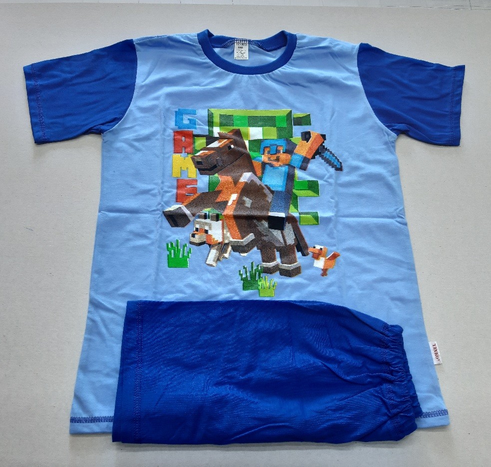 Detské pyžamo Minecraft 1