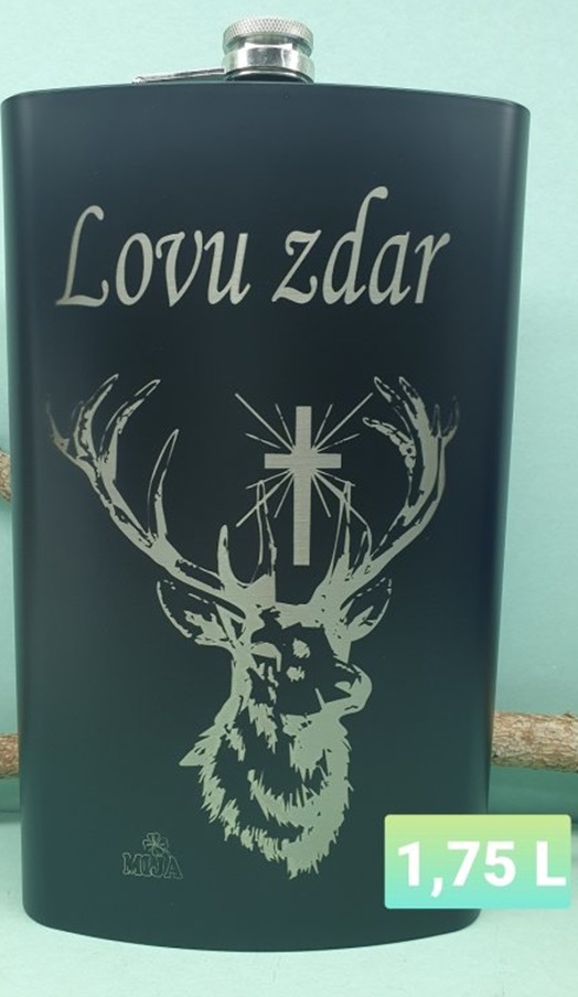 Ploskačka Jeleň Lovu zdar 1750ml