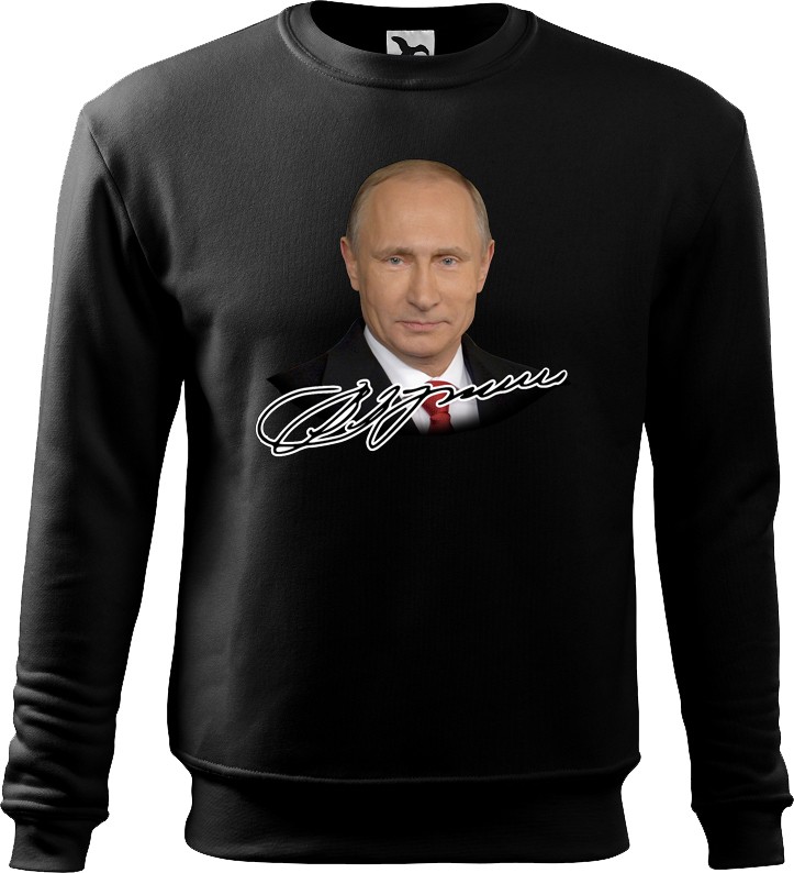 Mikina s obrázkom Putin