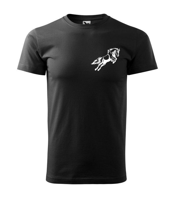 Tričko s motívom Kôň skákajúci