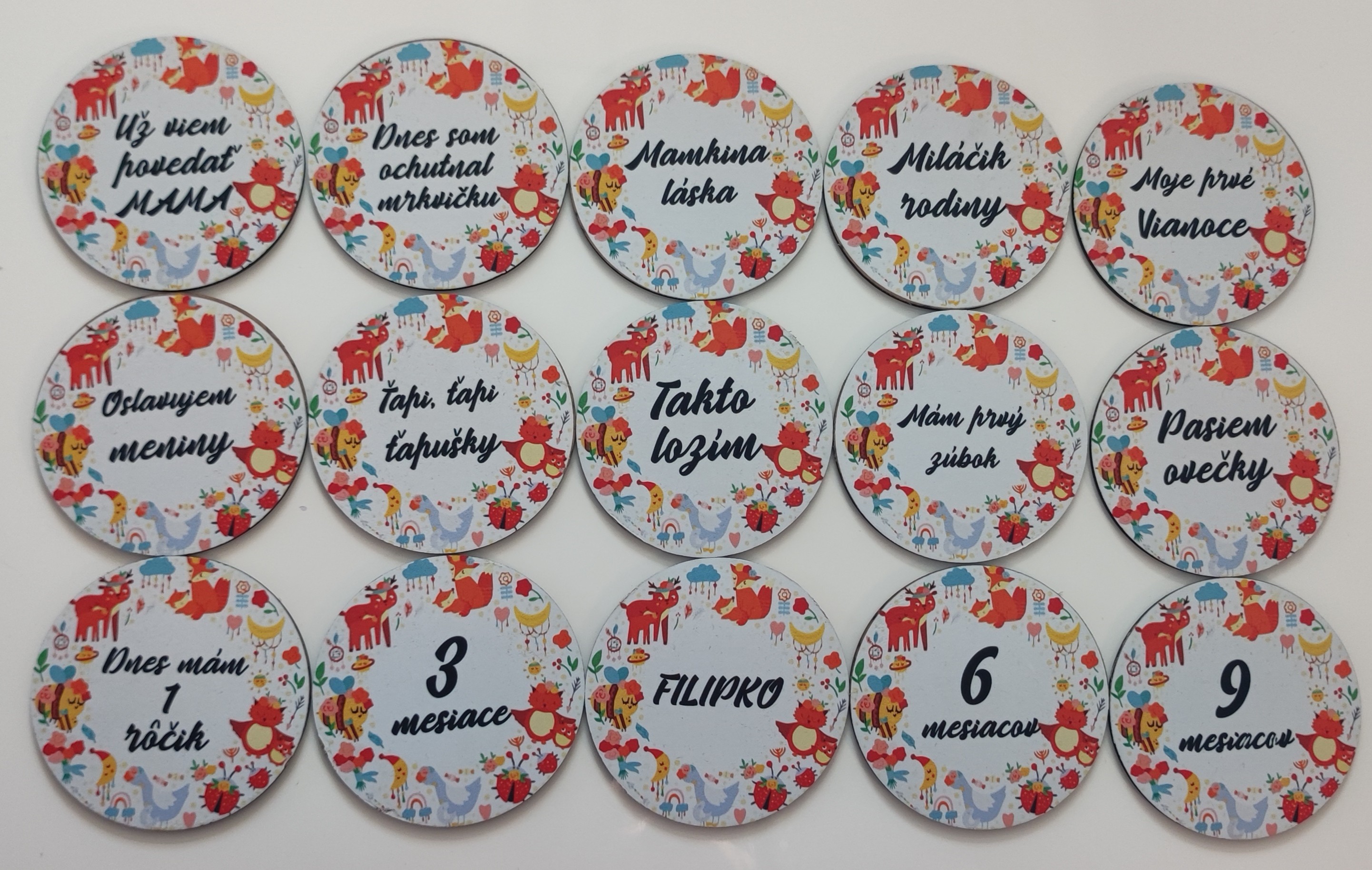 Milnikové kartičky