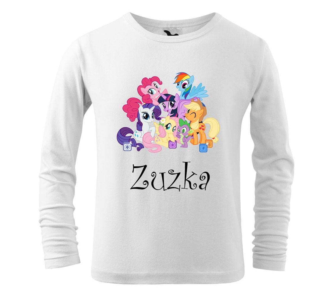 Tričko s motívom My Little Pony všetci