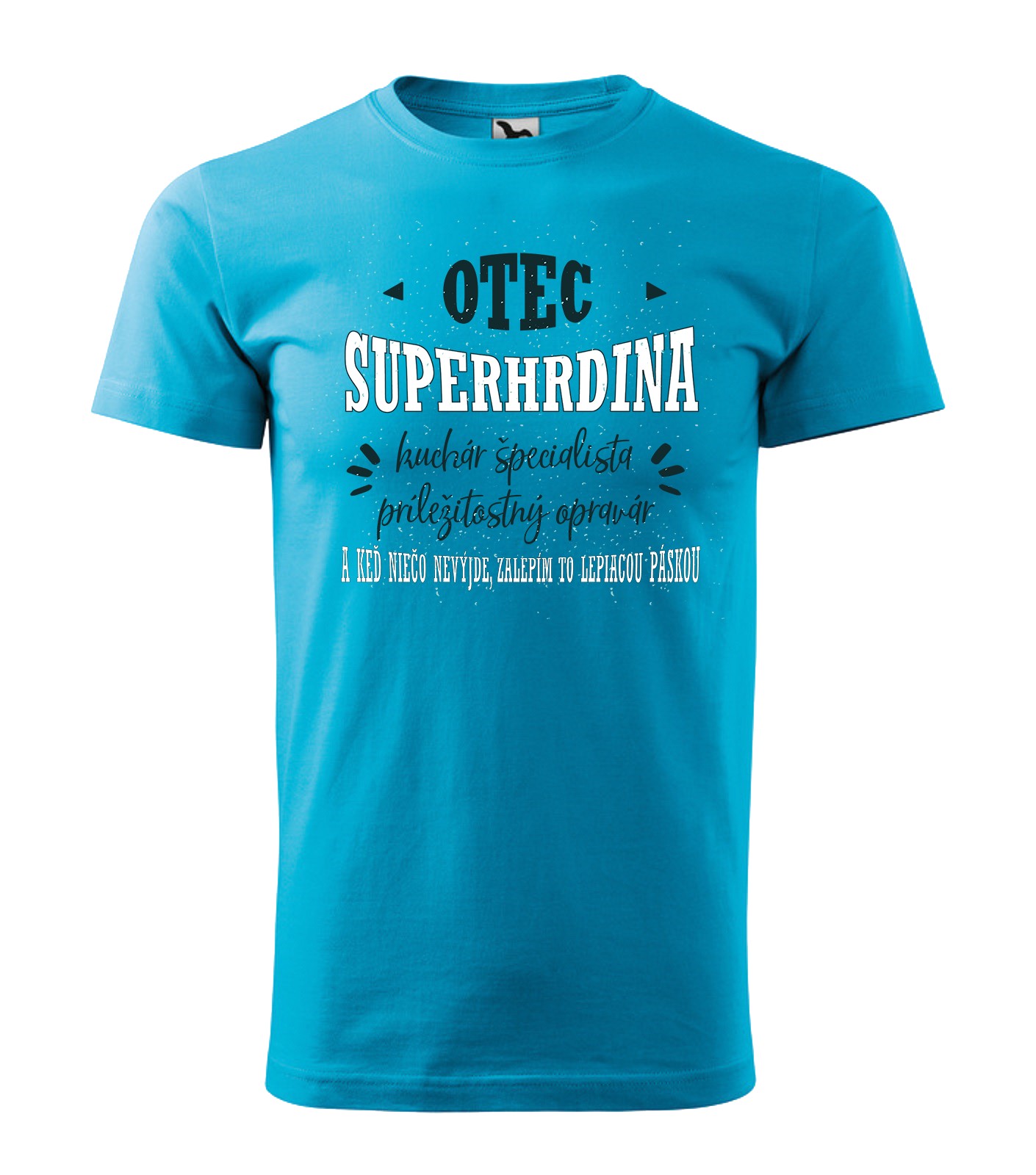 Tričko s motívom Otec superhrdina....