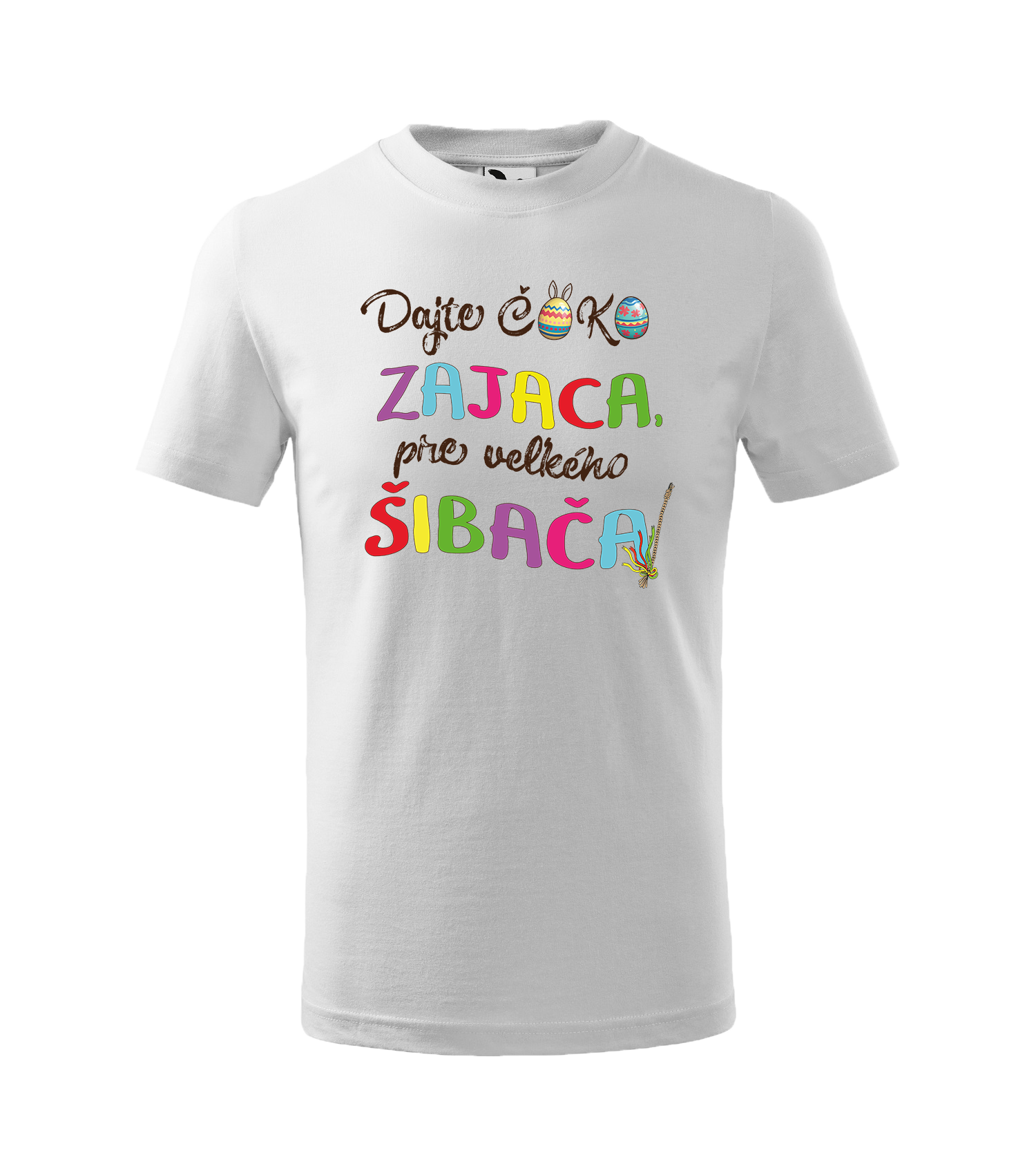 Tričko s veľkonočným motívom Dajte čoko zajaca...