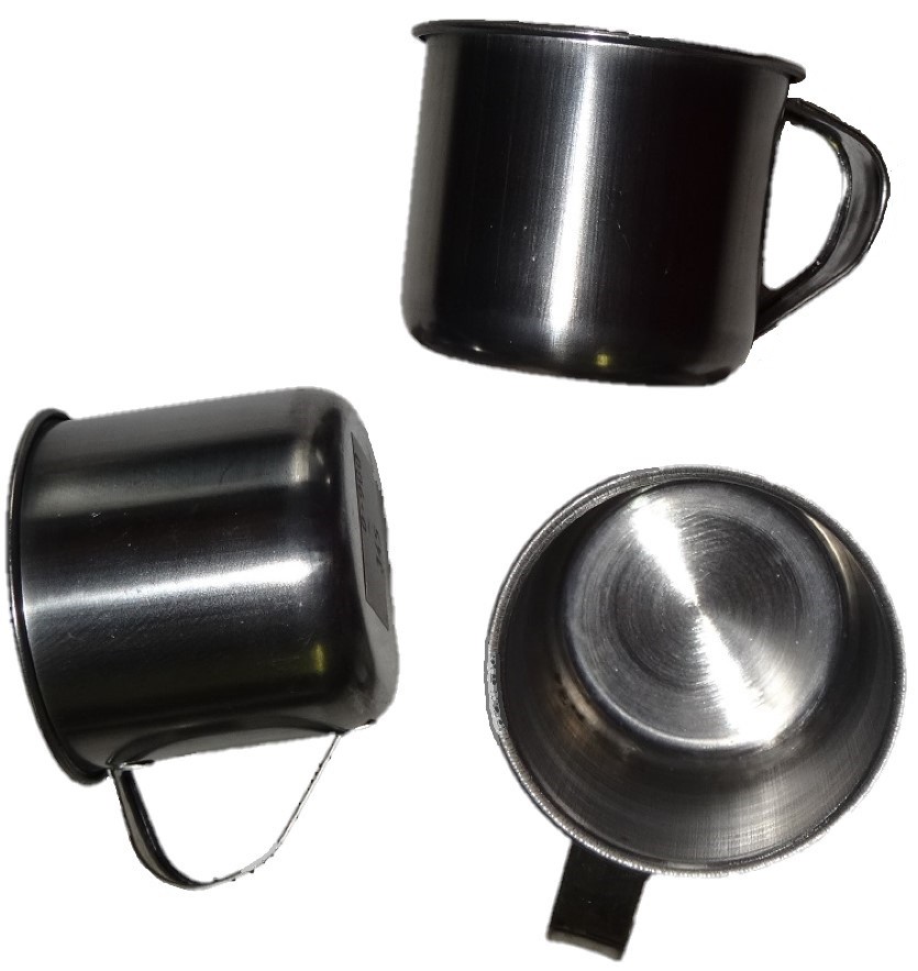 Hrnček 345 nerezový malý 0,06ml