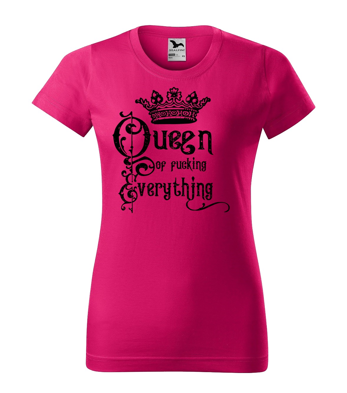 Tričko s motívom QUEEN of fucking verything