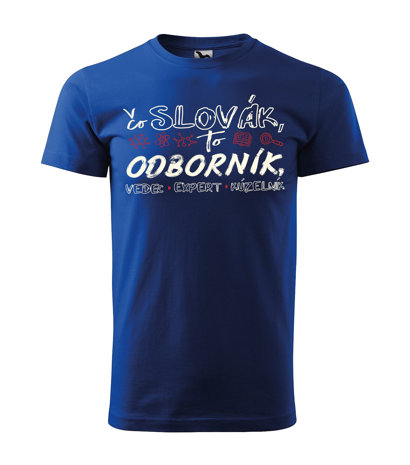 Tričko s vtipným motívom Čo Slovák to odborník, vedec expert, kúzelník