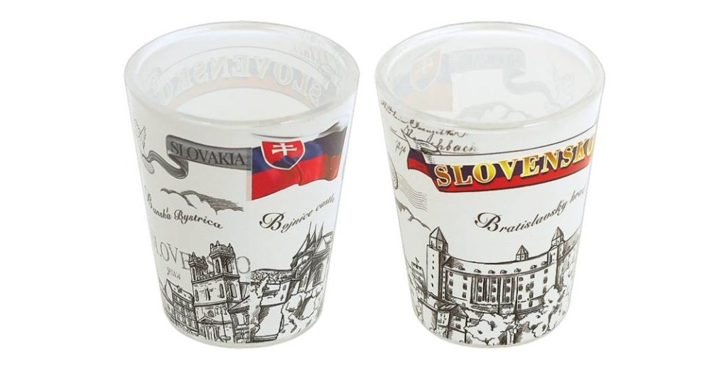 Pohárik Slovensko 2x30ml