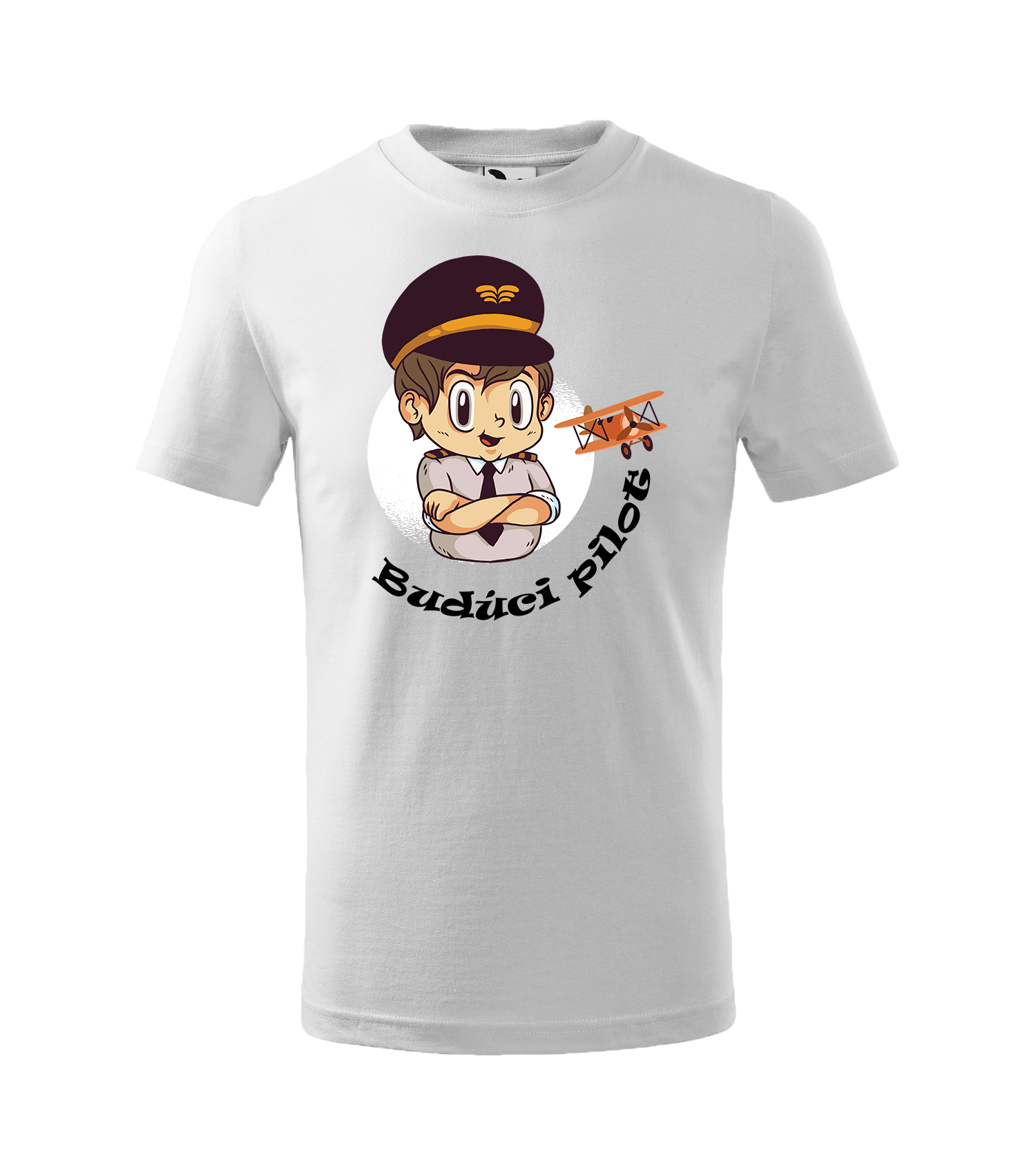 Tričko s vtipným motívom Budúci pilot