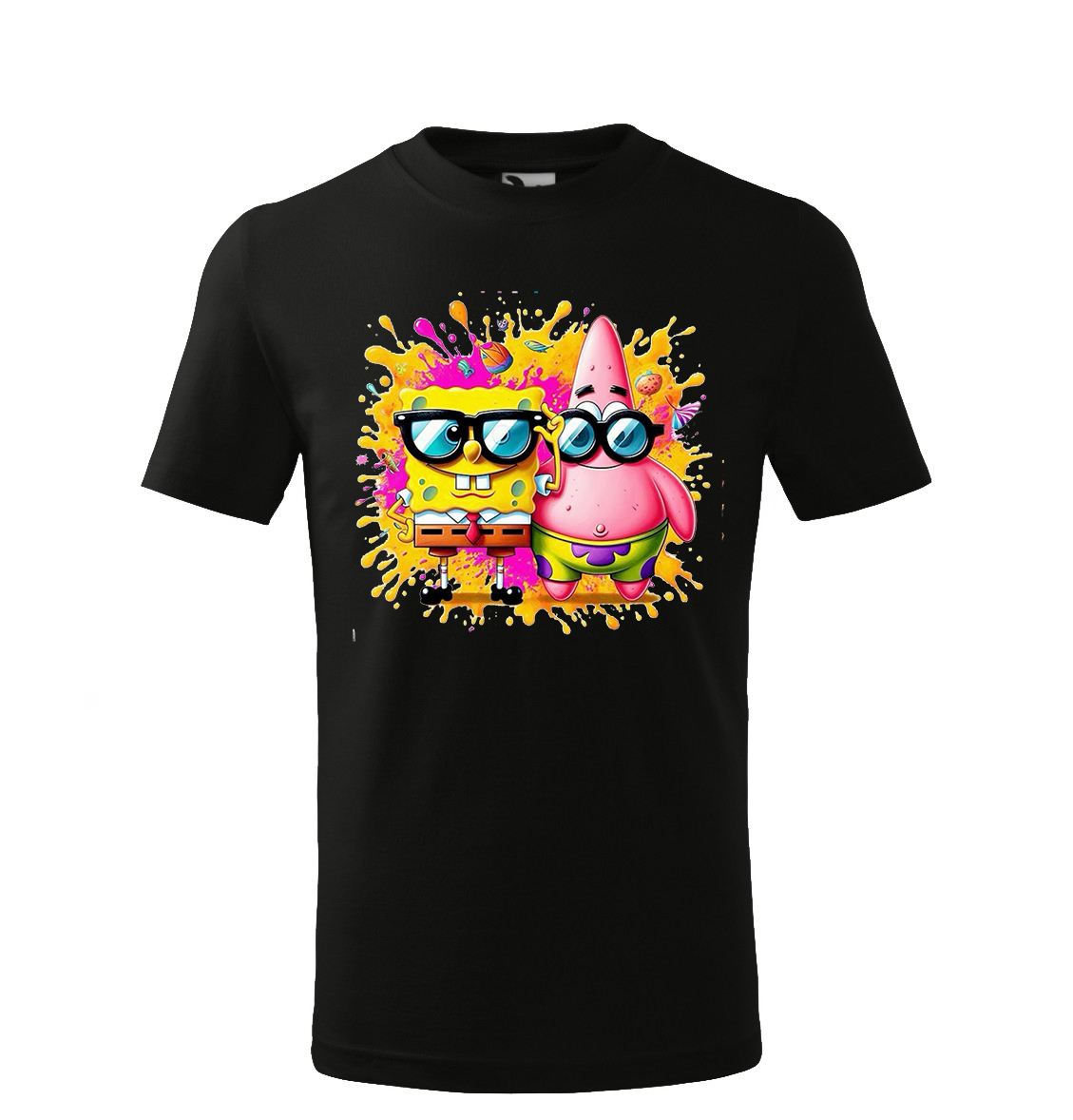 Tričko s motívom Songebob a Patrik