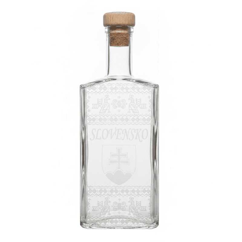 Darčeková fľaša s motívom SLOVENSKO 1000ml