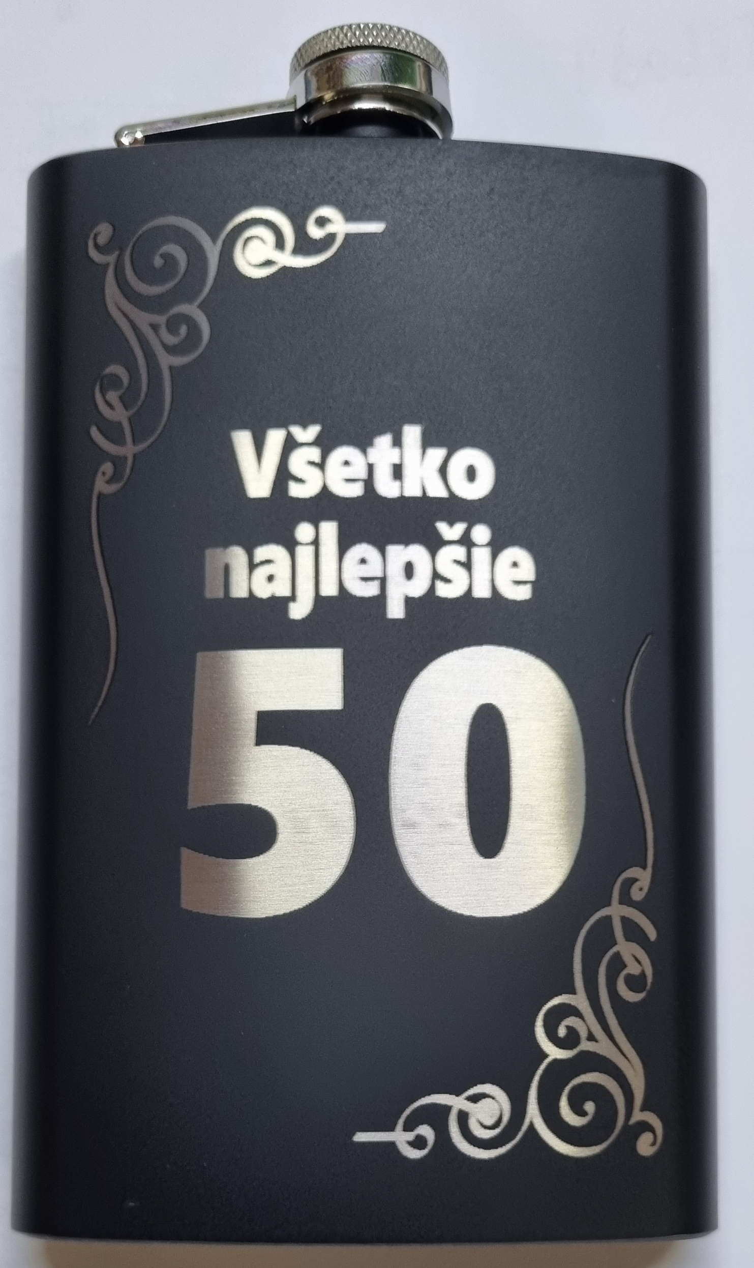 Ploskačka Všetko najlepšie "50" 300ml