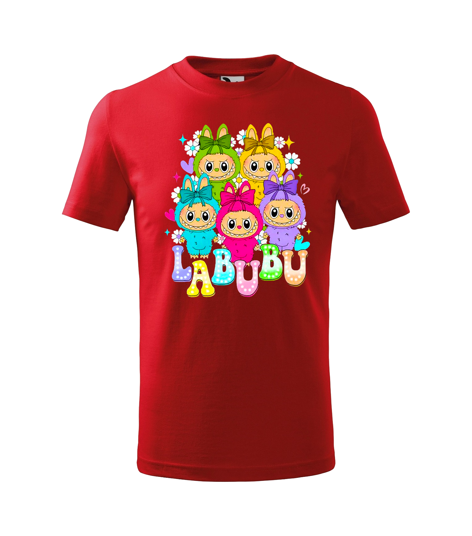 Tričko s motívom postavičiek LABUBU
