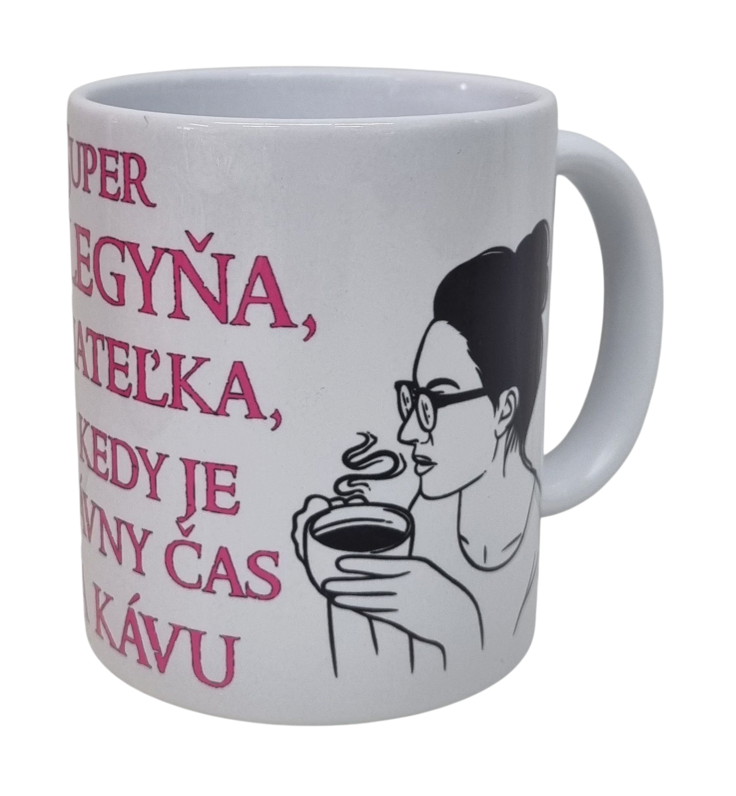 Hrnček keramický s potlačou Pre kolegyňu 330 ml