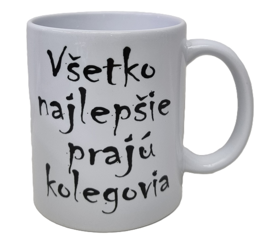Hrnček keramický s potlačou NA ZDRAVIE 330ml