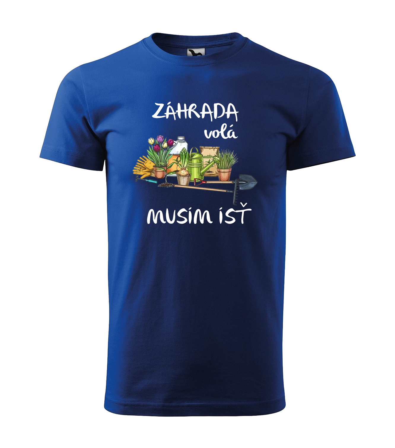 Tričko pánske s motívom Záhrada volá musím ísť