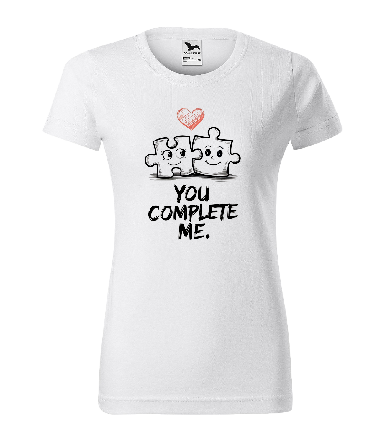 Tričko dámske s motívom YOU COMPLETE ME