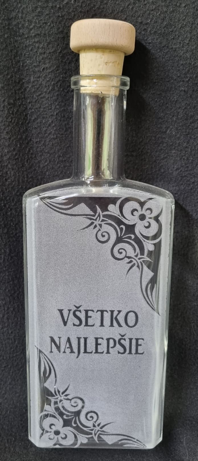Darčeková fľaša Všetko najlepšie 1000ml