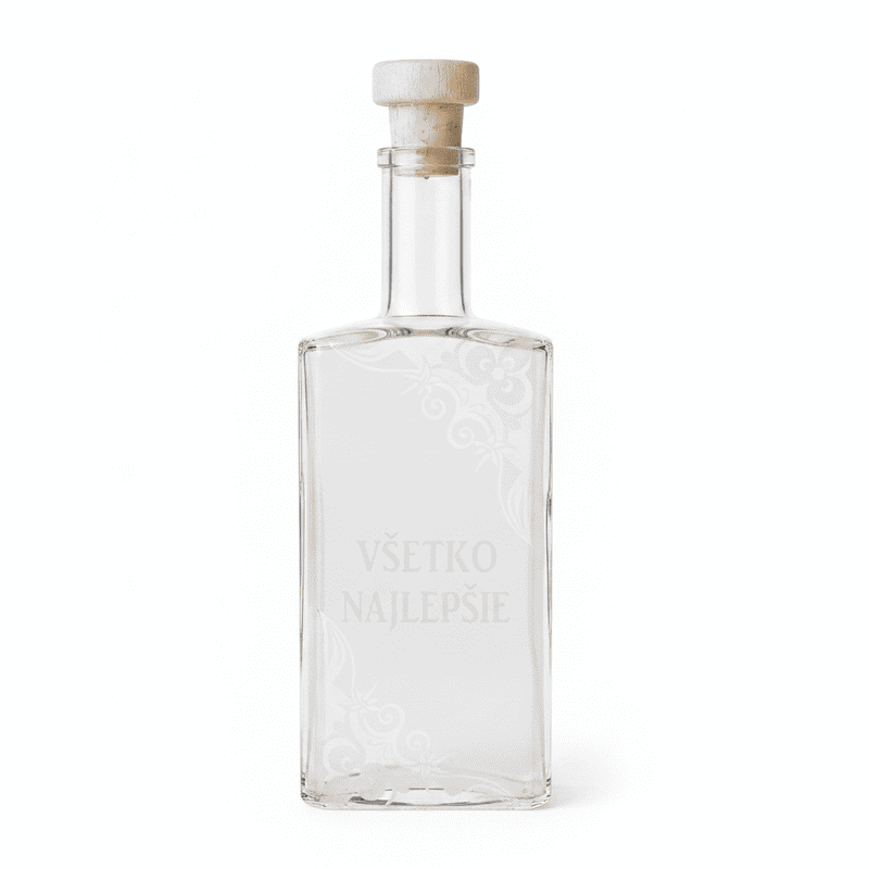 Darčeková fľaša Všetko najlepšie 1000ml