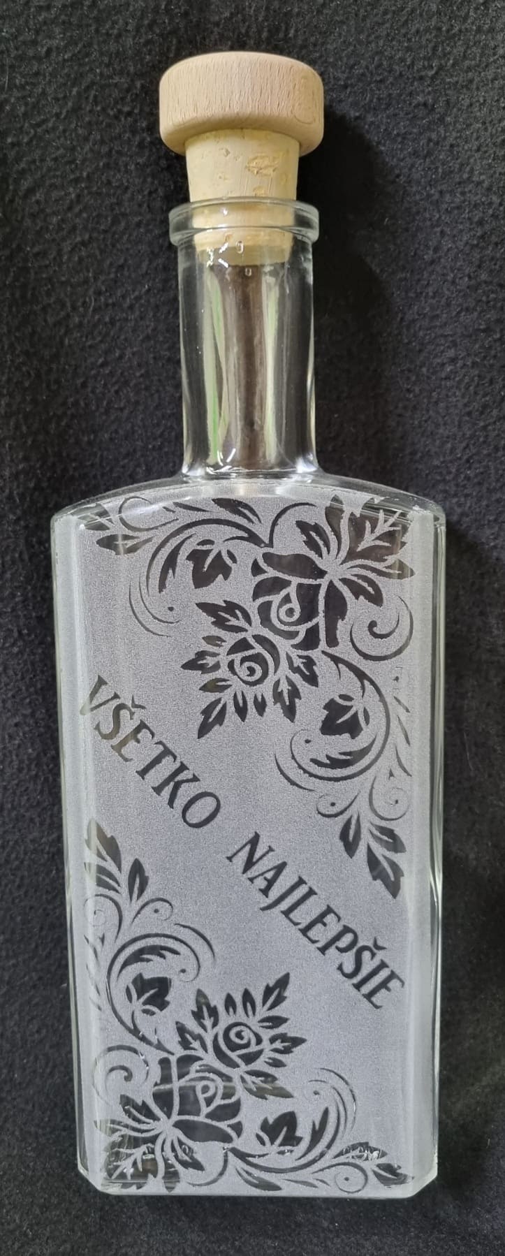 Darčeková fľaša Všetko najlepšie 1000ml