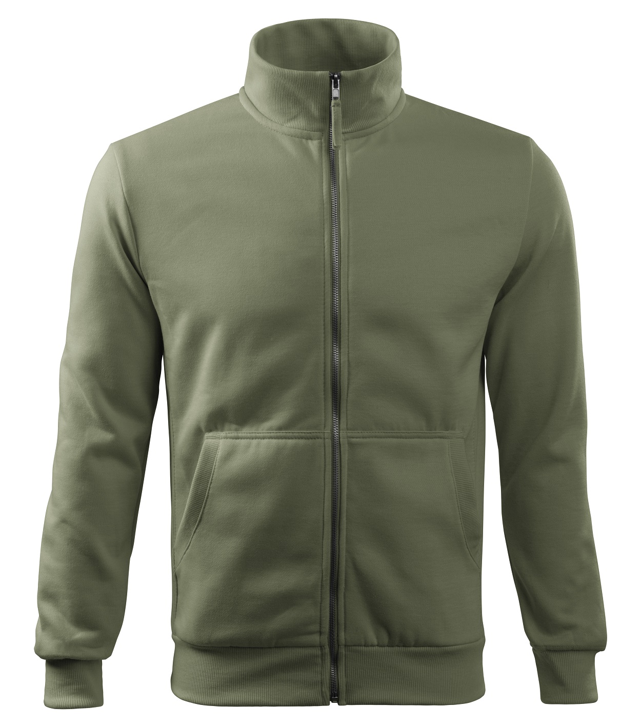 Pánska mikina klokanka na zips